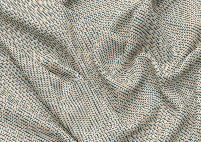 Laguna Weave, Marine Teal - Twist&Fit Roman Blind - Image 4